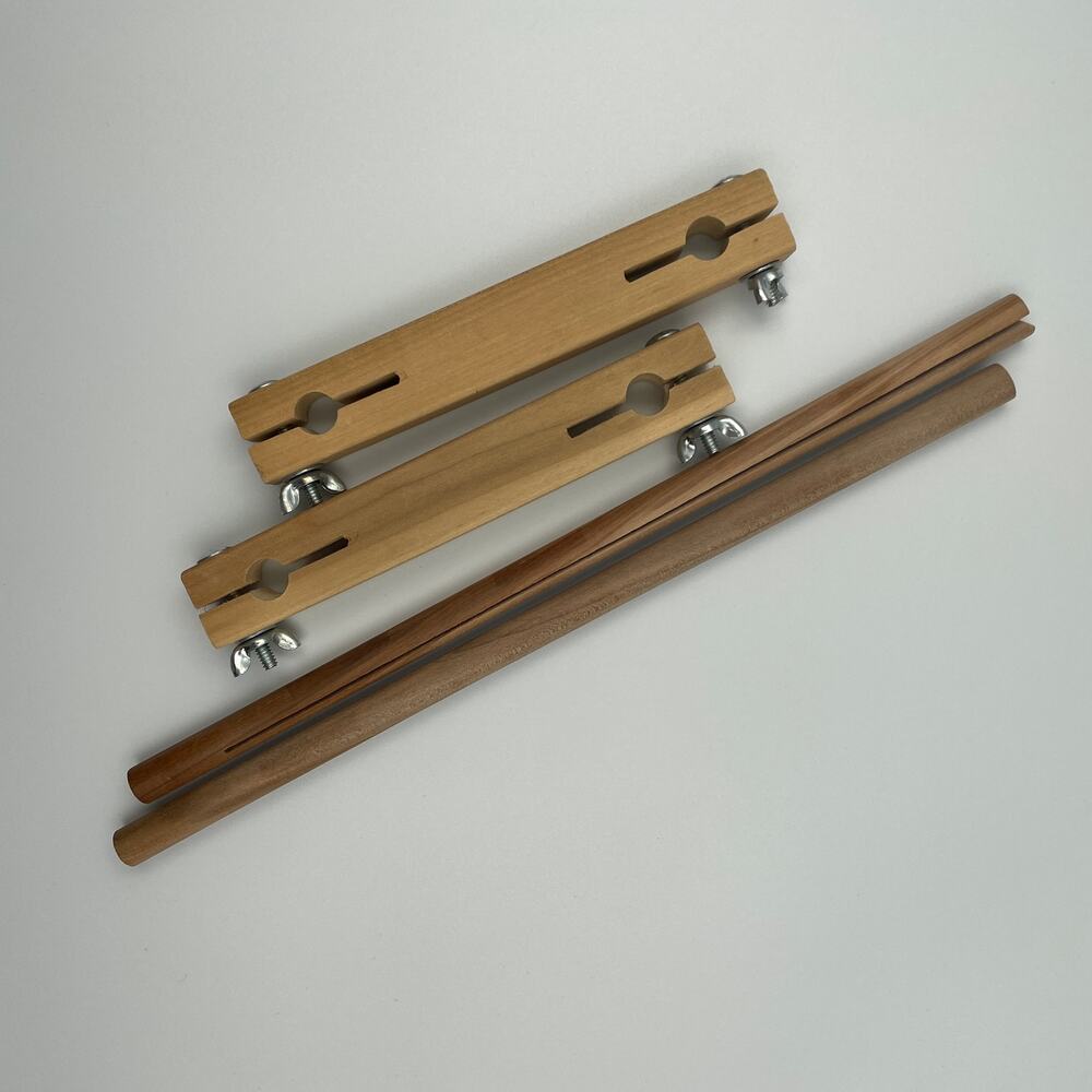 12" x 7" Cross Stitch Scroll Frame Wood Wooden Embroidery Craft